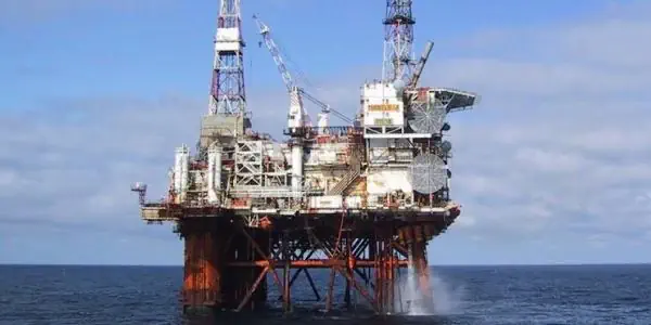 Stolen image used by a romance scammer pretending to work on an oil rig
